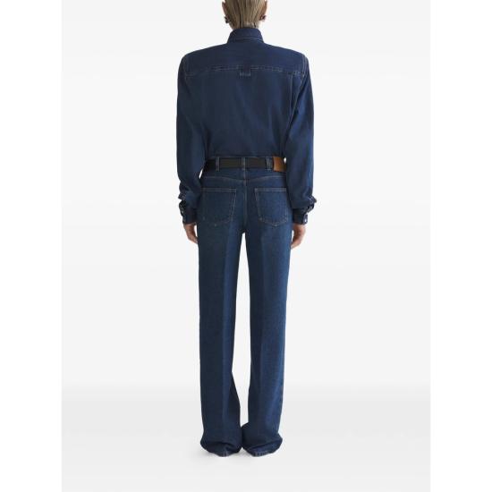 26SS 뮈글러 셔츠 TO0841 6142 BLUE - MUGLER