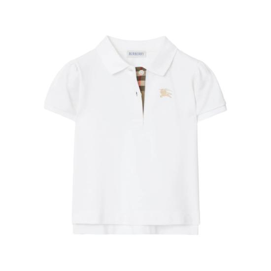 26SS [키즈] 버버리 폴로 셔츠 8117426 KG5 EMMY A1464 WHITE