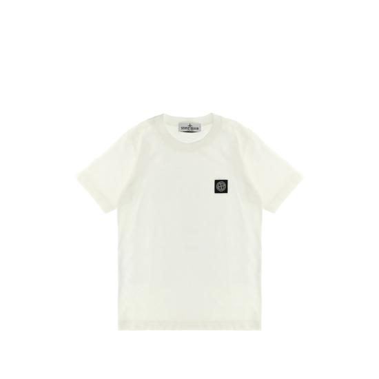 26SS [키즈] 스톤 아일랜드 티셔츠 162100002 S0047 V0001 NEUTRALS