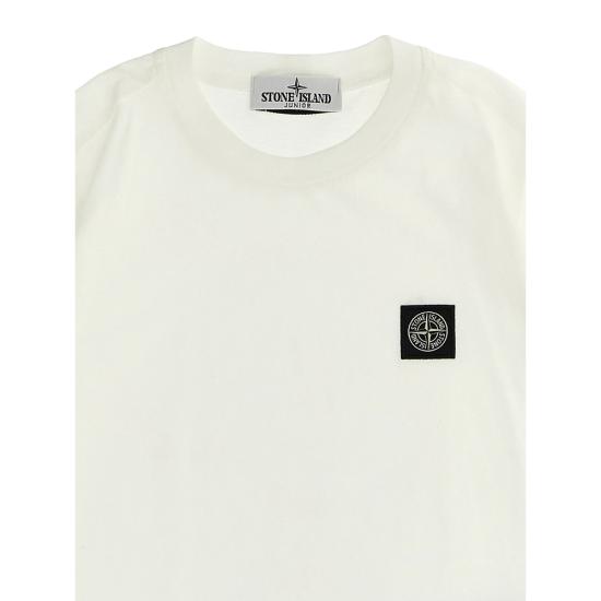26SS [키즈] 스톤 아일랜드 티셔츠 162100002 S0047 V0001 NEUTRALS - STONE ISLAND
