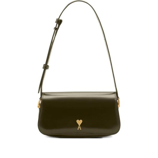 26SS 아미 카우 레더 숄더 파리 백 ULL719 AL0139 A037 GREEN