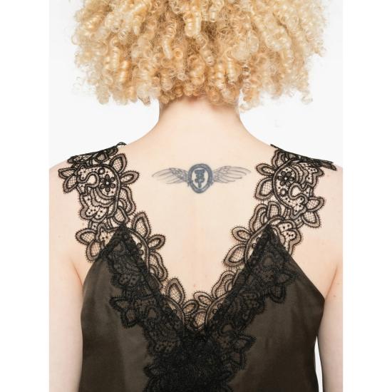 26SS 로에 블라우스 418 20 141 EARTH BROWN - ROHE