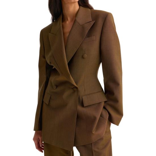 26SS 로에 수트 자켓 418 11 048 GOLBR BROWN - ROHE