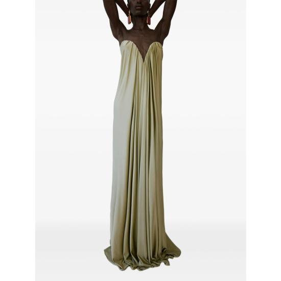 26SS 뉴어라이벌 롱 원피스 NA00304190834 GREEN - NEW ARRIVALS