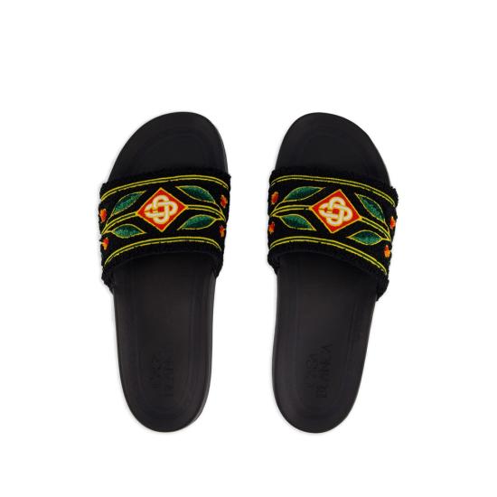 26SS 카사블랑카 샌들 SP26 FW 058 02 BLACK - CASABLANCA