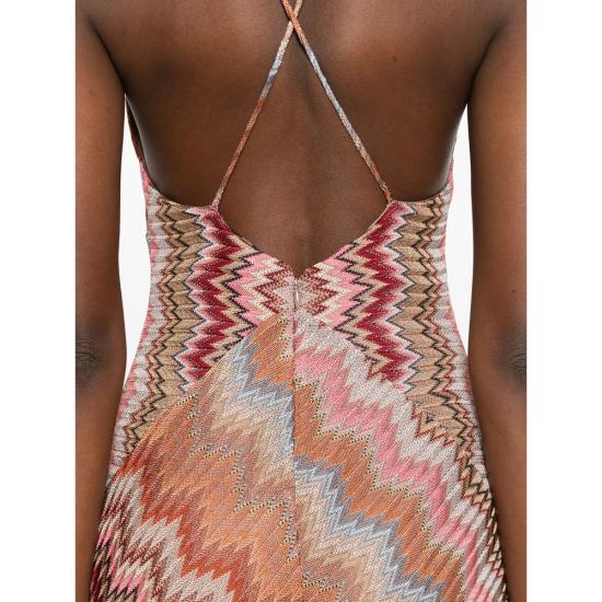 26SS 미소니 비치용품 DS26SG29 BR014T SM9Y1 BROWN PINK - MISSONI