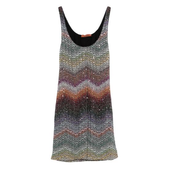 26SS 미소니 숏 원피스 DS26SG1L BC005Y S72P0 GREY GREEN