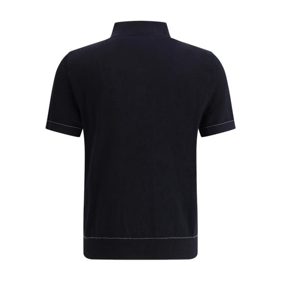 26SS 브리오니 폴로 티셔츠 UMR20O P0K15 4112 BLACK - BRIONI