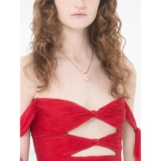 26SS 발렌티노 가라바니 목걸이/팬던트 8W2J0BD4MJP MXS GOLD PINK - VALENTINO GARAVANI