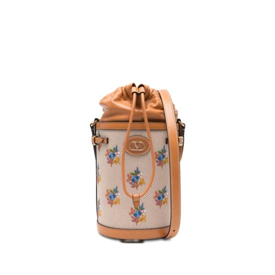 26SS 발렌티노 가라바니 토트백 8W2B0S97FTT C1Q NEUTRALS BROWN