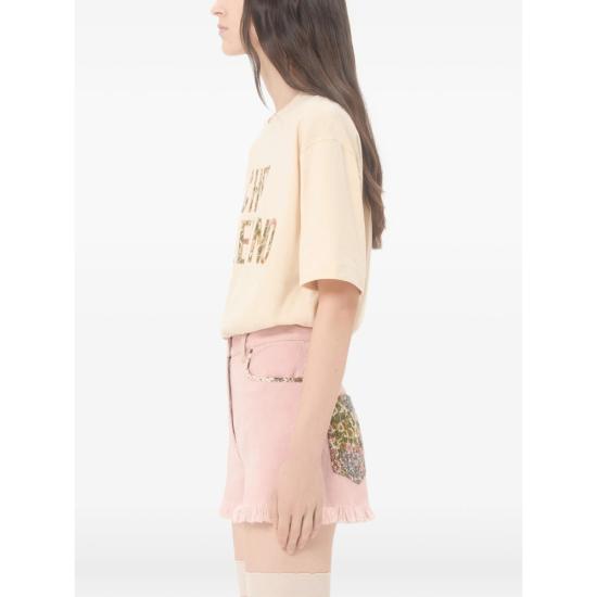 26SS 발렌티노 가라바니 반팔 티셔츠 8B3MG26AA5J ET5 NEUTRALS - VALENTINO GARAVANI