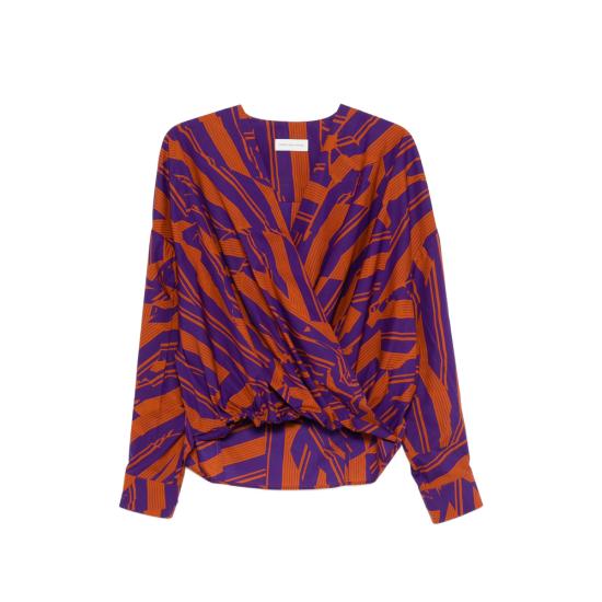 26SS 드리스 반 노튼 블라우스 3003 130715 353 PURPLE ORANGE