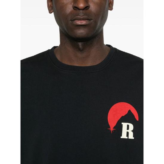 26SS 루드 반팔 티셔츠 RHPS26TT18012 6011 BLACK RED - RHUDE