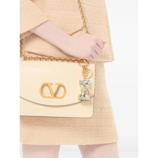 26SS 발렌티노 가라바니 키링 8W2P0AR1VQY 9V2 GOLD BLUE - VALENTINO GARAVANI