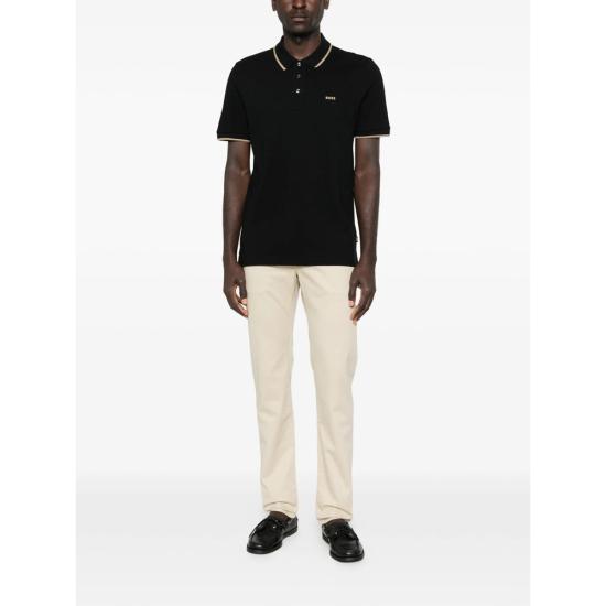 26SS 보스 폴로 티셔츠 50494697 10241531 003 BLACK - BOSS