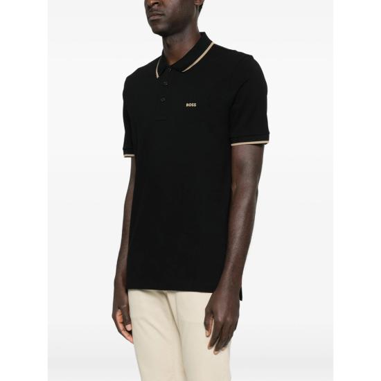 26SS 보스 폴로 티셔츠 50494697 10241531 003 BLACK - BOSS