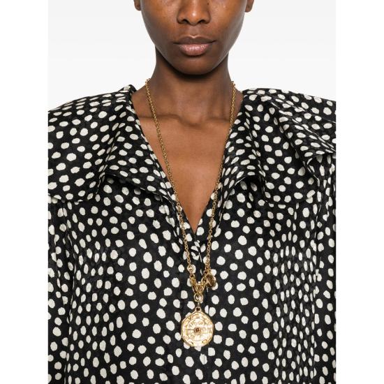 26SS 끌로에 미디 원피스 26SRO37300 915 BLACK - CHLOE