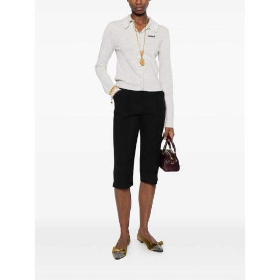 26SS 끌로에 크롭 팬츠 26SPA15061 001 BLACK - CHLOE