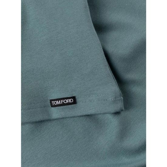 26SS 톰포드 반팔 티셔츠 T4M091040 424 GREEN - TOMFORD