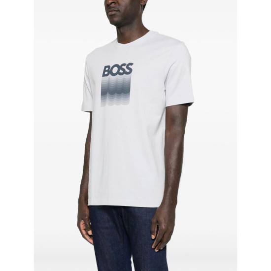26SS 보스 반팔 티셔츠 50556009 053 GREY - BOSS