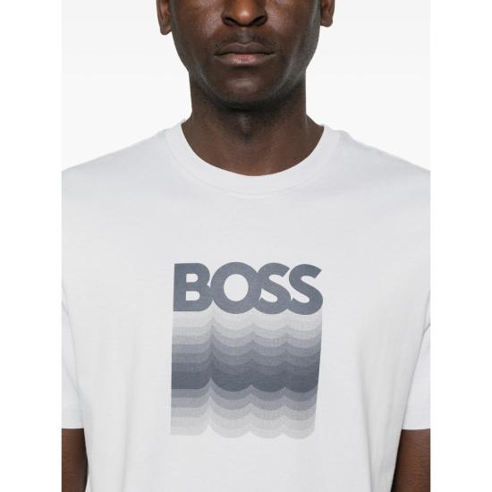 26SS 보스 반팔 티셔츠 50556009 053 GREY - BOSS