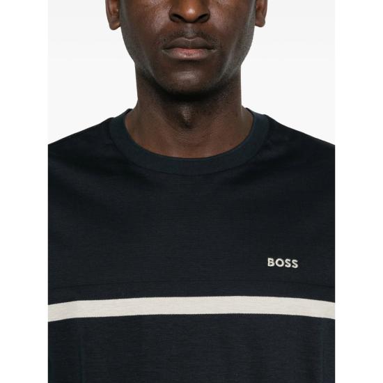 26SS 보스 반팔 티셔츠 50553640 402 BLUE - BOSS