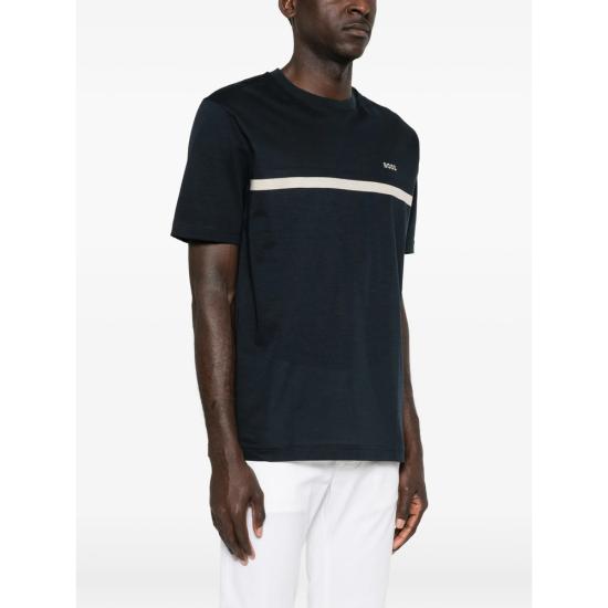 26SS 보스 반팔 티셔츠 50553640 402 BLUE - BOSS