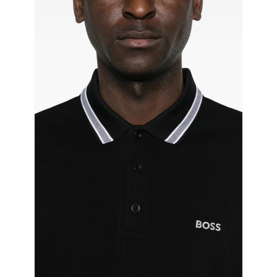 26SS 보스 폴로 티셔츠 50536609 001 BLACK - BOSS