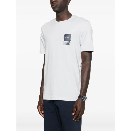 26SS 보스 반팔 티셔츠 50556023 053 BLUE - BOSS