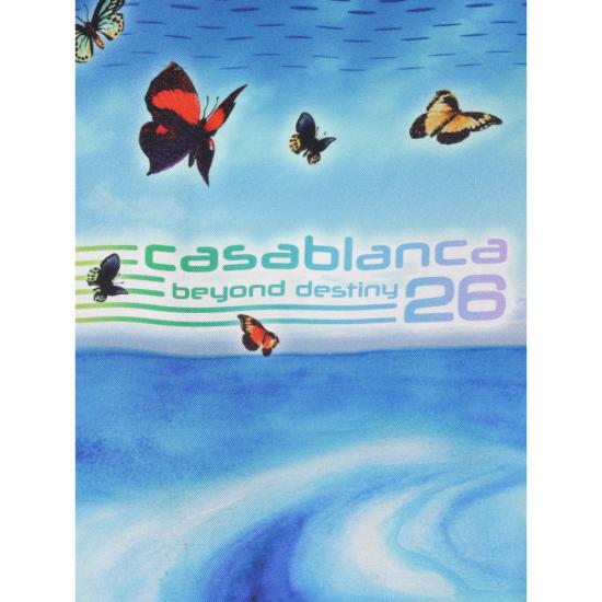 26SS 카사블랑카 반팔 셔츠 SP26 SH 003 02 BEYDE BLUE GREEN - CASABLANCA