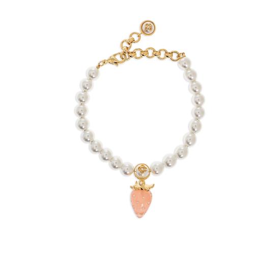 26SS 카사블랑카 브레이슬릿 SP26 JW 368 01 GOPIW WHITE GOLD