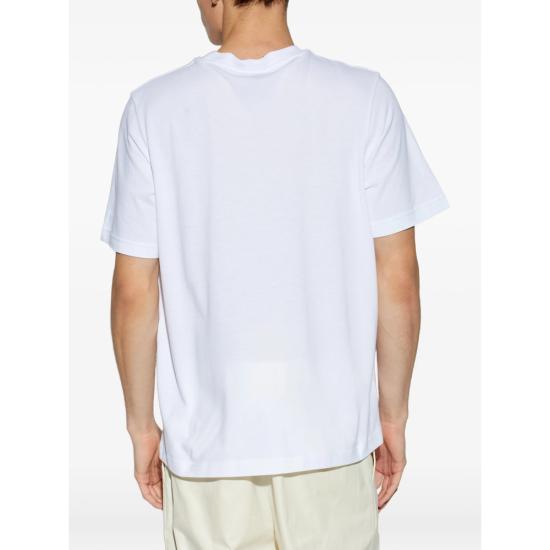 26SS 카사블랑카 반팔 티셔츠 SP26 JTS 056 01 ESSEX WHITE - CASABLANCA