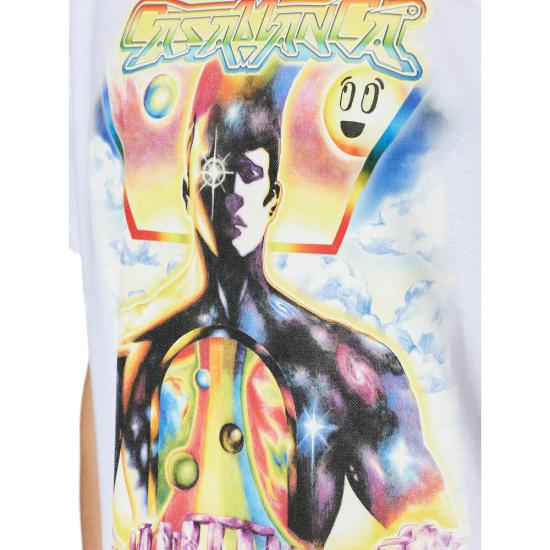 26SS 카사블랑카 반팔 티셔츠 SP26 JTS 056 01 ESSEX WHITE - CASABLANCA