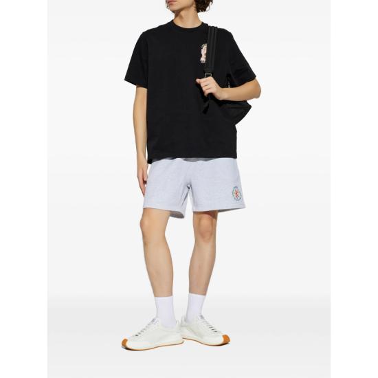 26SS 카사블랑카 반팔 티셔츠 SP26 JTS 001 17 ESSEX BLACK - CASABLANCA