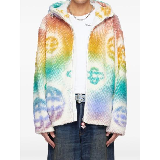 26SS 카사블랑카 자켓 SP26 JK 483 01 HALMO WHITE