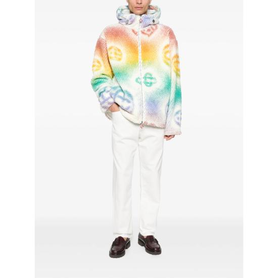 26SS 카사블랑카 자켓 SP26 JK 483 01 HALMO WHITE - CASABLANCA