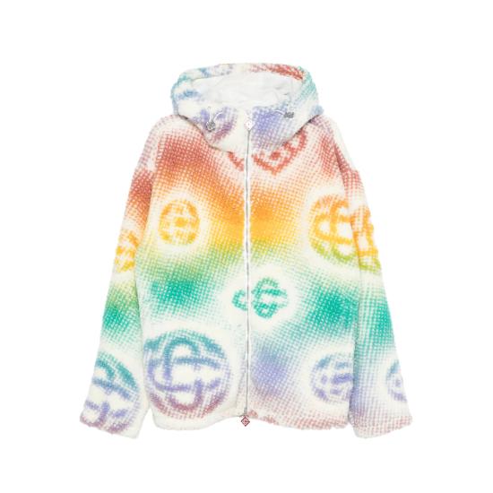 26SS 카사블랑카 자켓 SP26 JK 483 01 HALMO WHITE