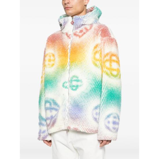 26SS 카사블랑카 자켓 SP26 JK 483 01 HALMO WHITE - CASABLANCA