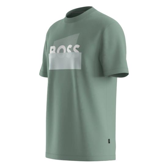 26SS 보스 반팔 티셔츠 50555799 373 GREEN - BOSS