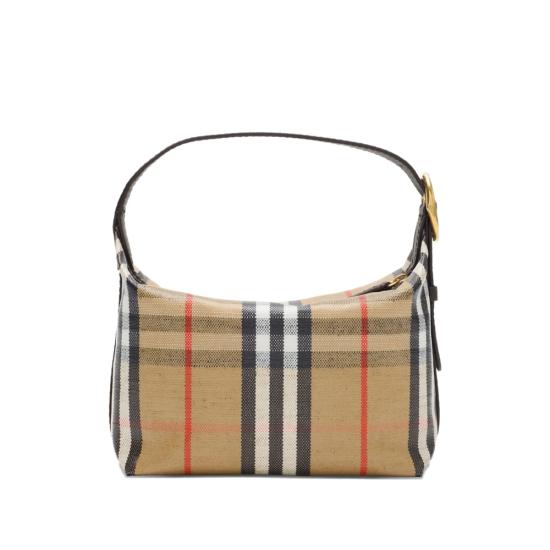 26SS 버버리 미니 하이랜드 더플백 8119773 LL HIGHLAN A2021 NEUTRALS - BURBERRY