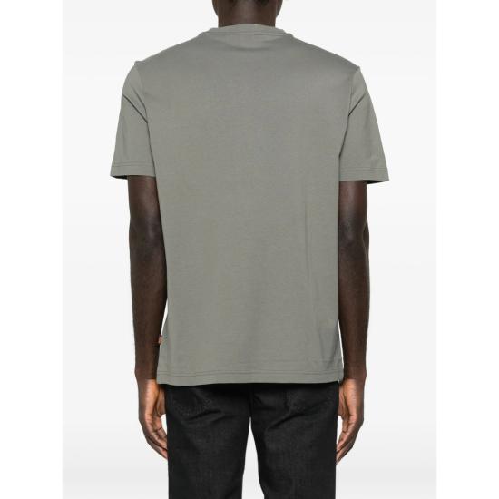 26SS 보스 반팔 티셔츠 50556023 076 GREY - BOSS