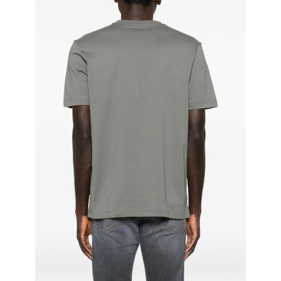 26SS 보스 반팔 티셔츠 50556007 076 GREY - BOSS