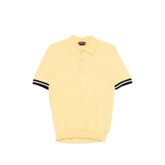 26SS 톰포드 폴로 티셔츠 YMC039 KPS037 YAY YELLOW