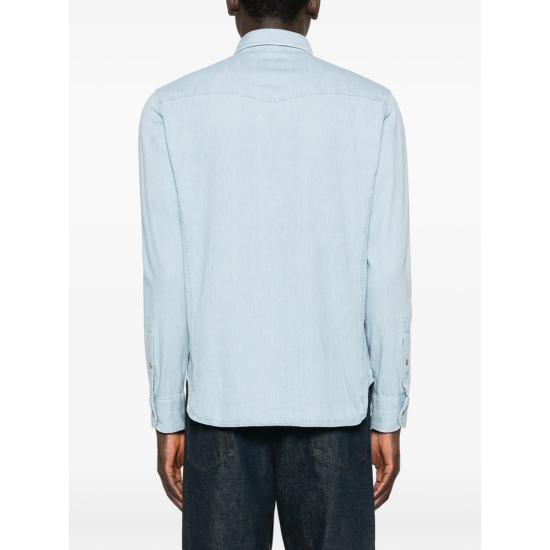26SS 톰포드 데님 셔츠 FMC315 HDS001 UAN BLUE - TOMFORD