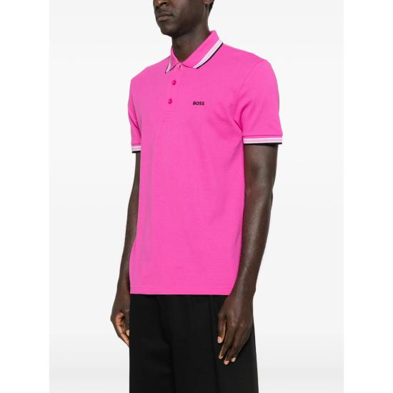 26SS 보스 폴로 티셔츠 50469055 671 PINK - BOSS