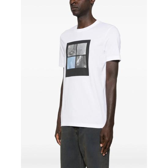 26SS 보스 반팔 티셔츠 50556024 100 WHITE - BOSS