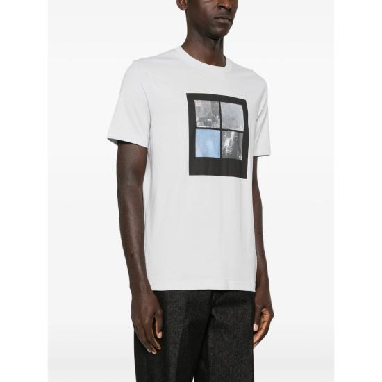 26SS 보스 반팔 티셔츠 50556024 053 GREY - BOSS