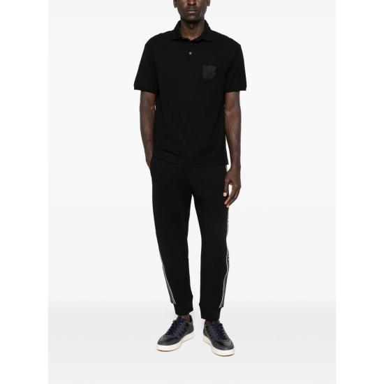 26SS 엠포리오 아르마니 폴로 티셔츠 AF10497 EM005363 UC001 BLACK - EMPORIO ARMANI