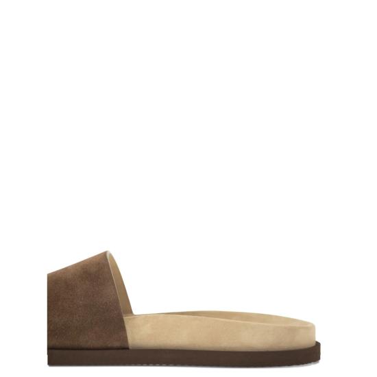 26SS 브루넬로 쿠치넬리 샌들 MZUSOLY236 CAY70 BROWN - BRUNELLO CUCINELLI