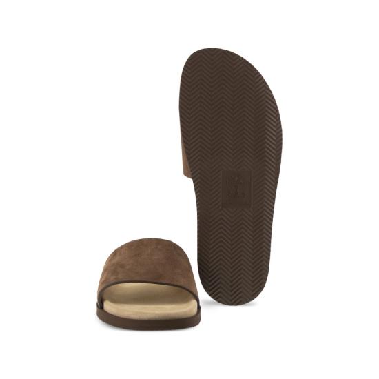 26SS 브루넬로 쿠치넬리 샌들 MZUSOLY236 CAY70 BROWN - BRUNELLO CUCINELLI